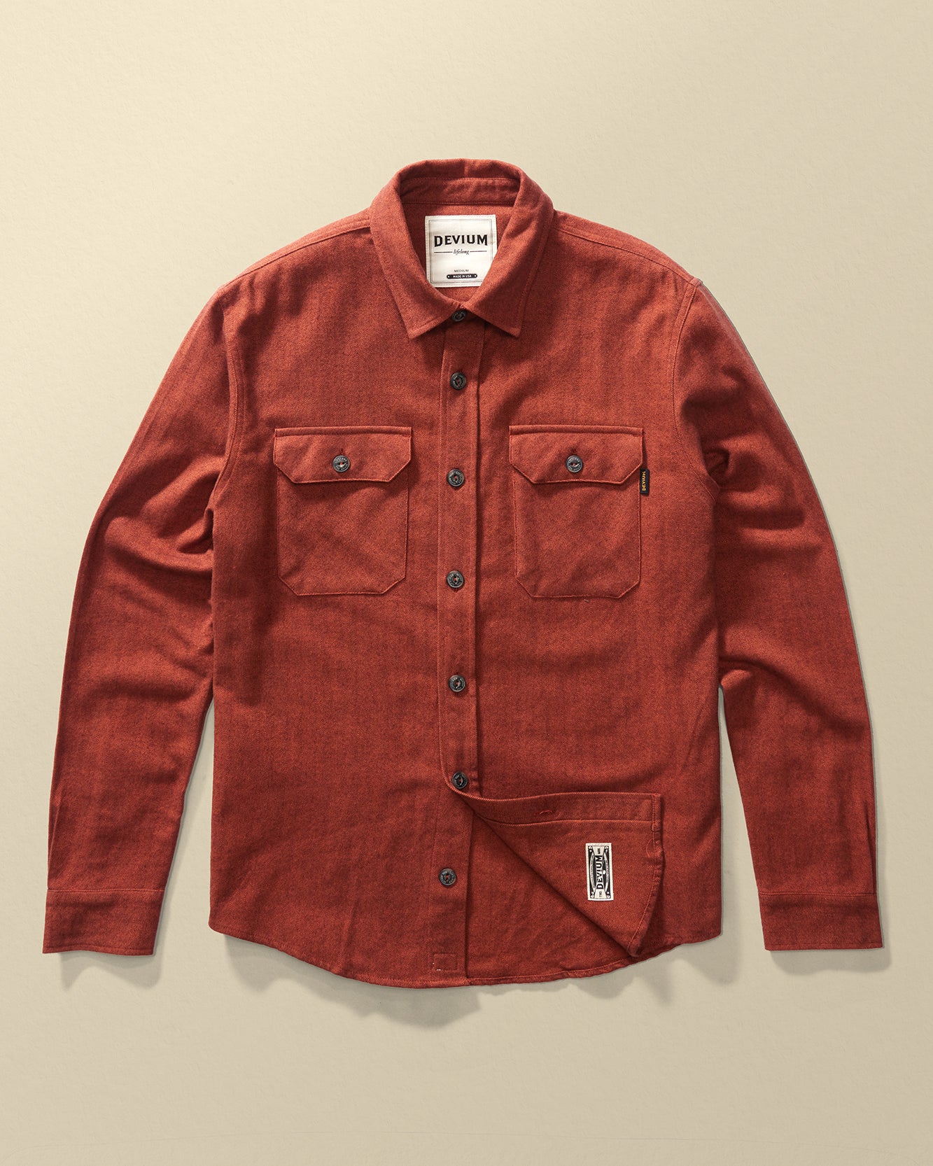 Alder Long Sleeve Flannel Shirt