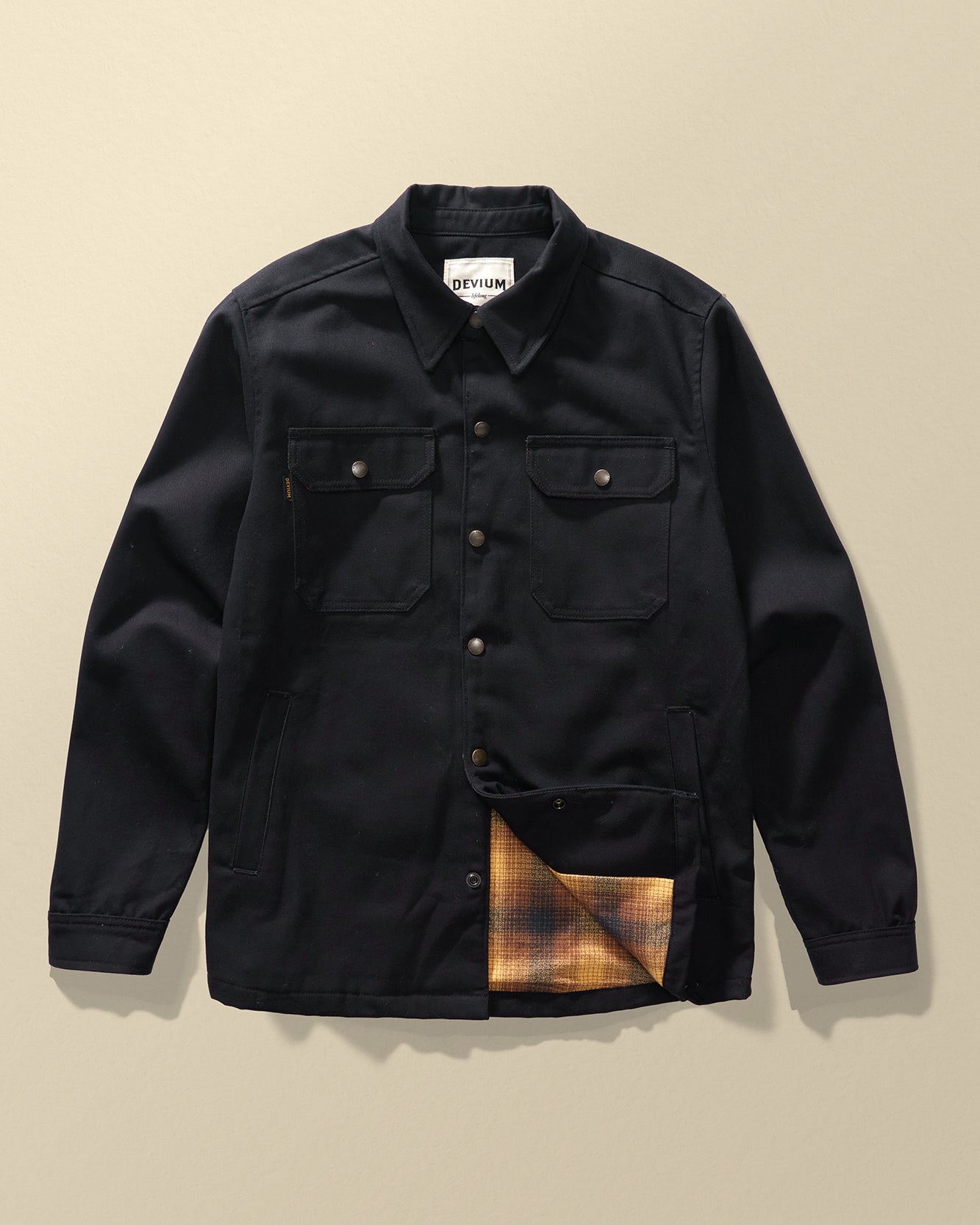 Royale Limited Edition Flannel-Lined Denim Jacket