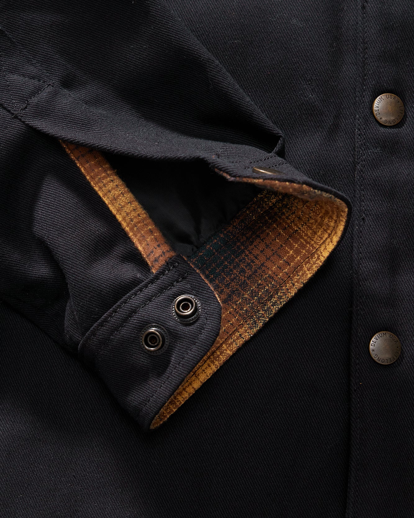 Royale Limited Edition Flannel-Lined Denim Jacket