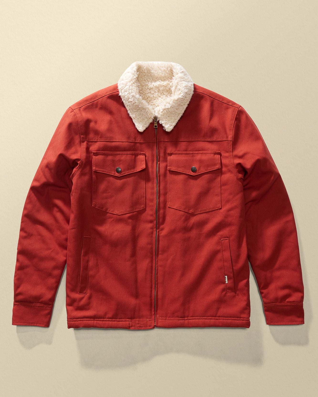 Continental Sherpa-Lined Vintage Canvas Jacket