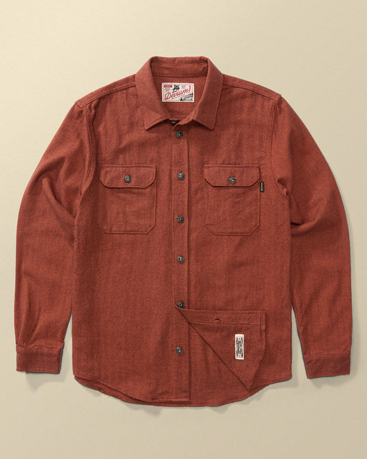 Alder Long Sleeve Flannel Shirt