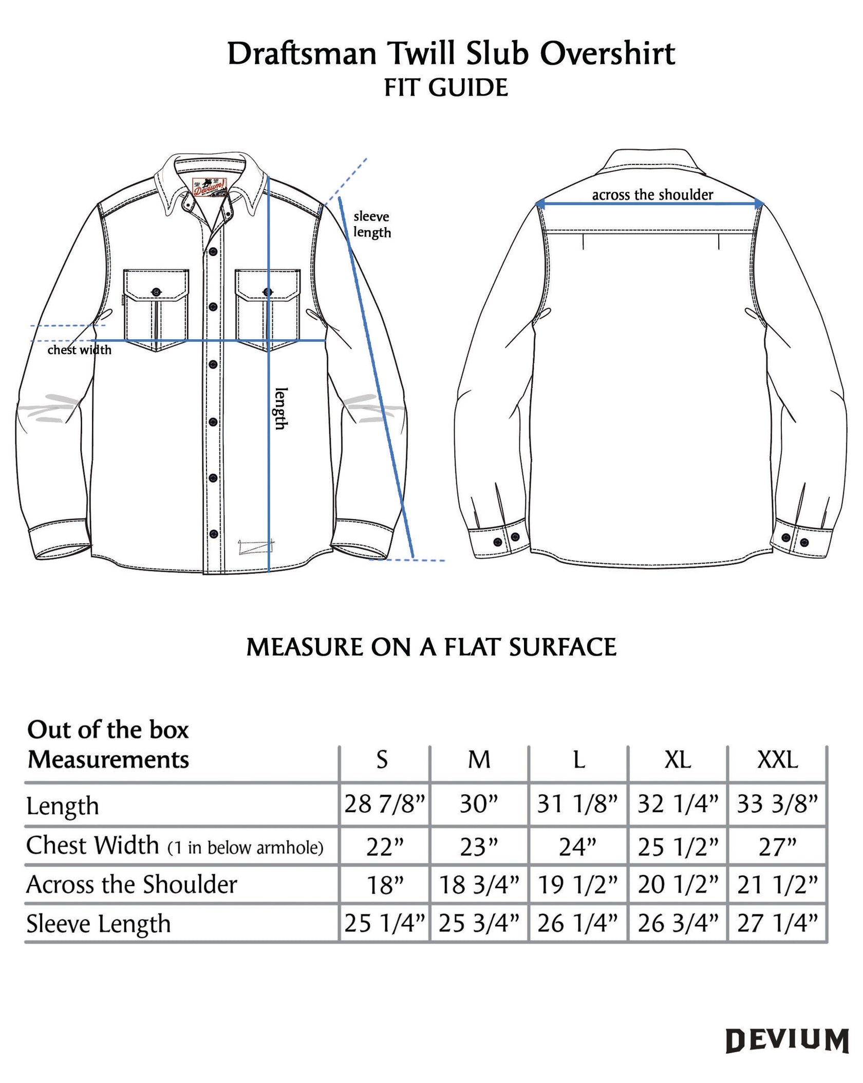 Draftsman Twill Slub Overshirt | Devium USA